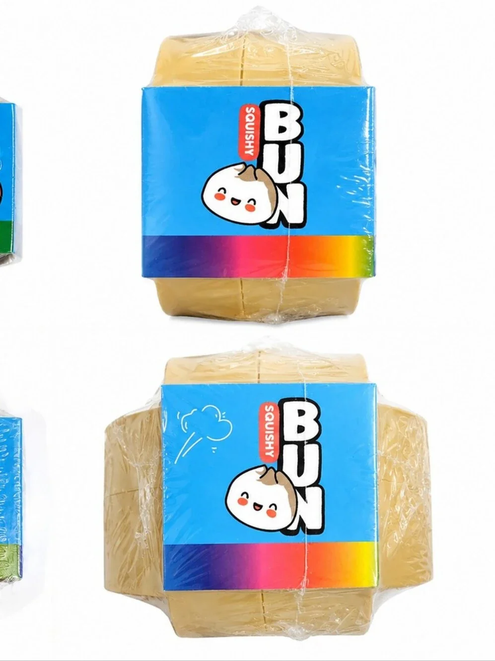 🌈 Rainbow Mystery Bun Squishy Surprise! 🌈